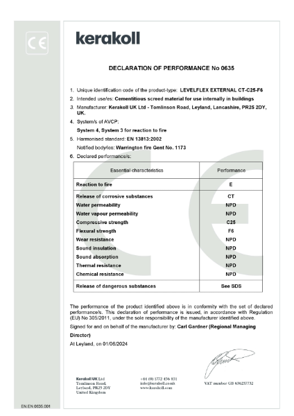 DoP (CE) - EN.EN.0635.001