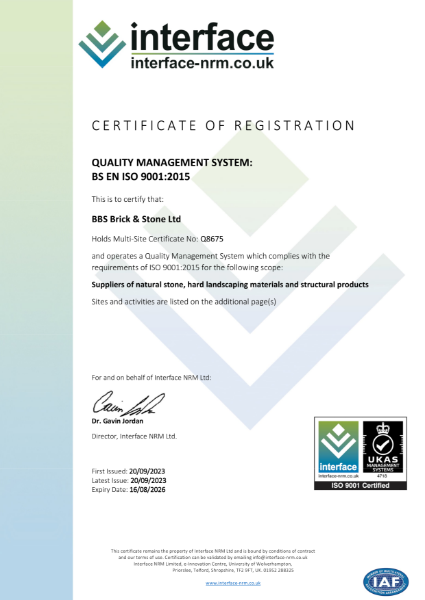 BS EN ISO 9001:2015