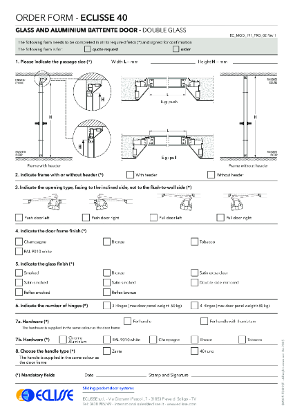 ECL_EN_Order_Form_ECLISSE 40_glass-alluminum_double-glass