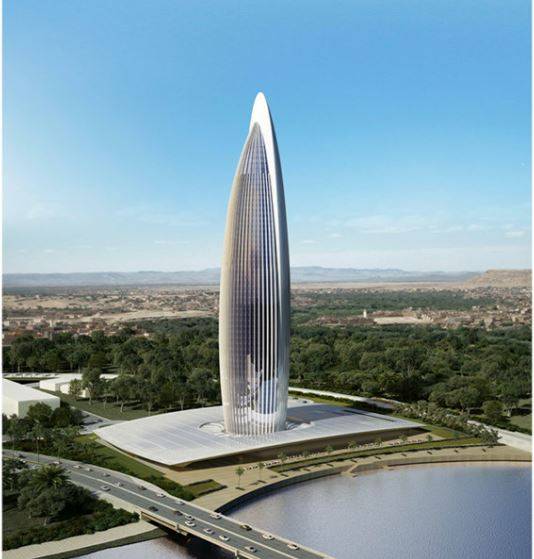 Achieving the highest energy efficiency & sustainability standards by thermally isolating facade connections on a high rise tower in Morocco’s City of Light