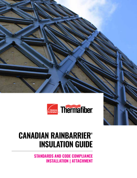 Canadian RainBarrier Insulation Guide