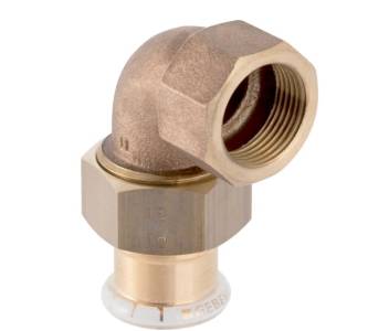 Geberit Mapress Copper Elbow Adaptor Union 90° With Female Thread