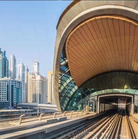 Dubai Metro Station, Dubai