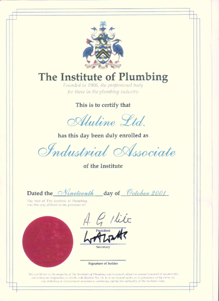 Industrial Associate Institute of Plumbing