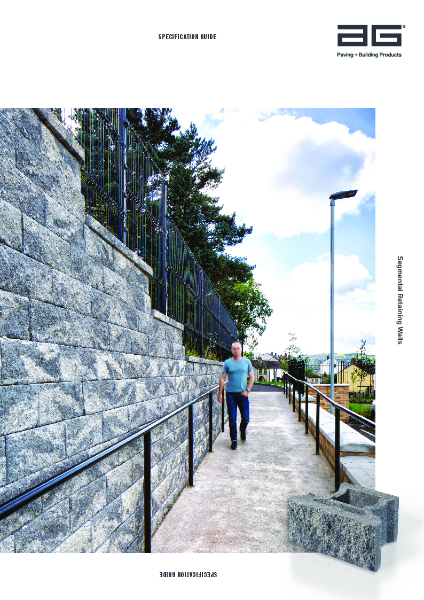 AG Segmental Retaining Wall Spec Guide