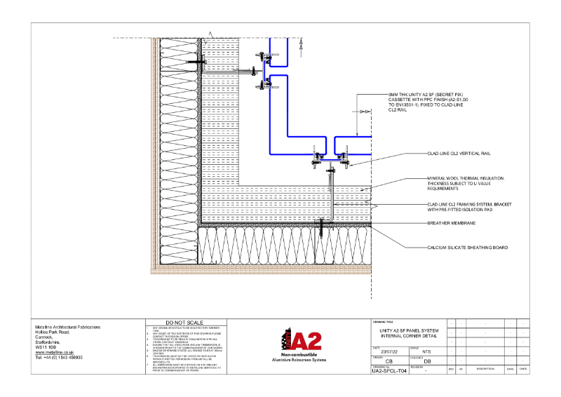Unity A2 SF-04 Technical Drawing