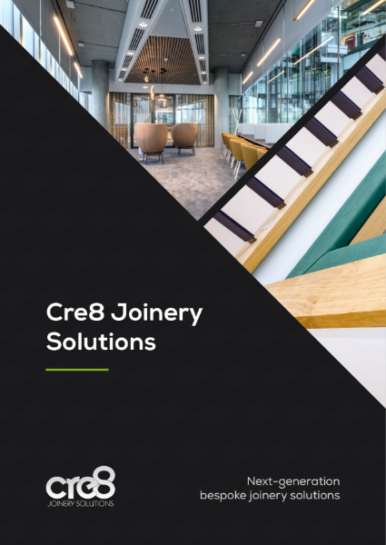 Cre8 Joinery Solutions Corporate Brochure