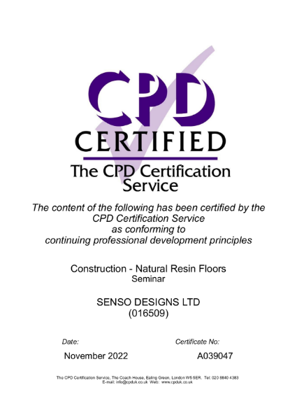 CPD Certificate
