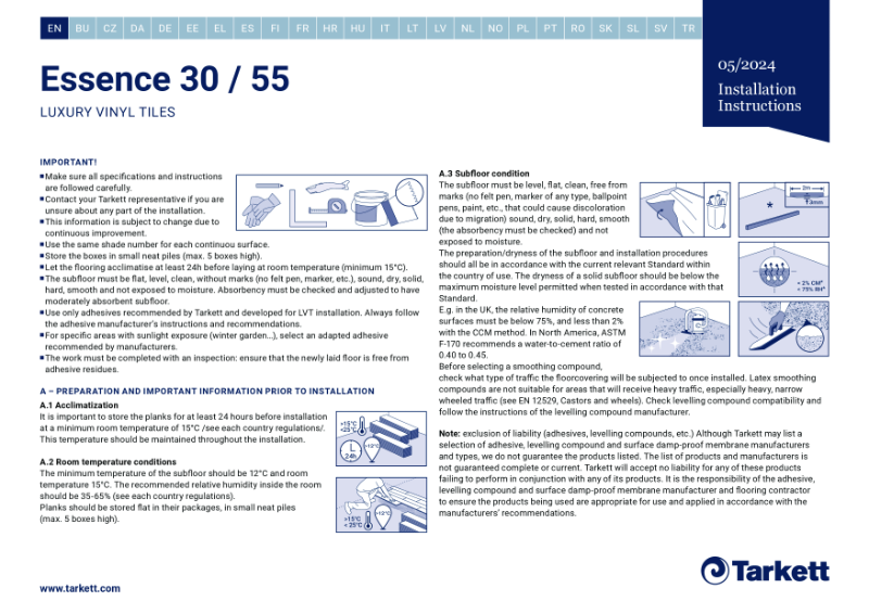 Installation-Guide-LVT-Essence-30-55-INT