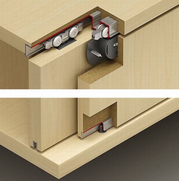 Slido F-Line 21 40C - Door accessories 