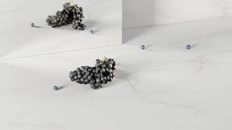 501 Snowdrift - Porcelain surface