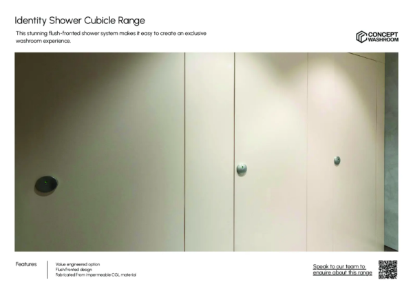 Identity Shower Product Brochure Commercial