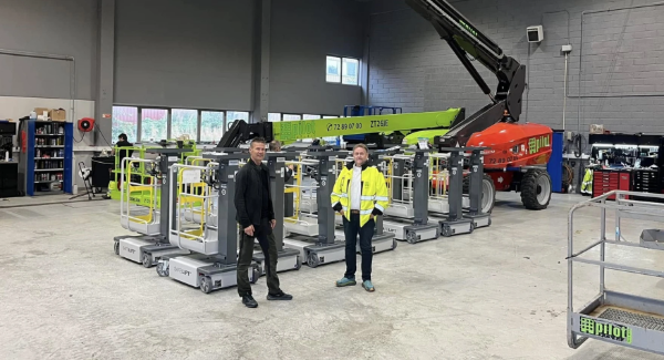 Pilot Utleie presenterer her vårt siste tilskudd i vår maskinpark – SafeLift MA50!