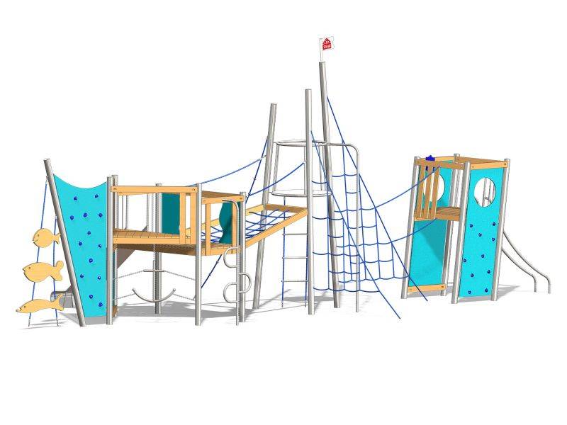 Play Ship "Briese" - Children's Multiplay Activity Tower