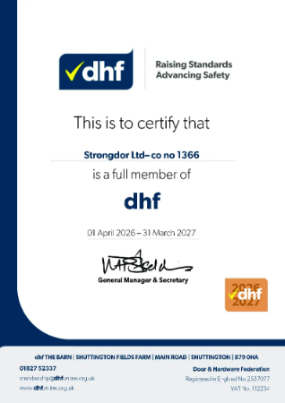 dhf certificate