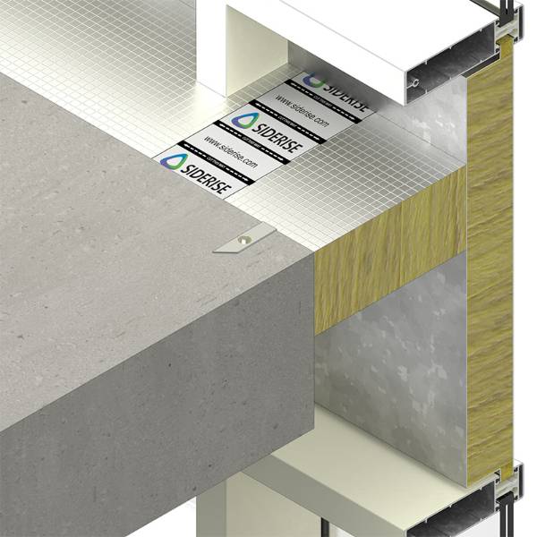 SIDERISE CW-FS Perimeter Barrier and Fire Stop for Curtain Walling 