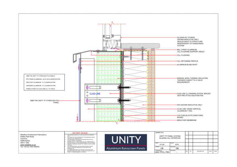 Unity A1 TF-06 Technical Drawing