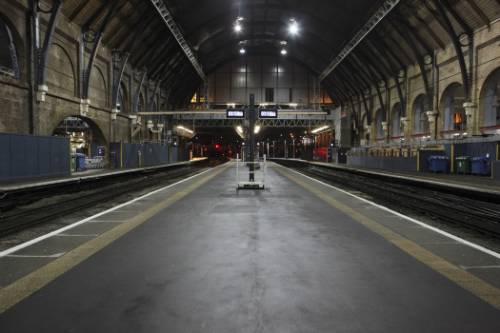 Briggs Amasco smooth surface at King's Cross platform redevelopment