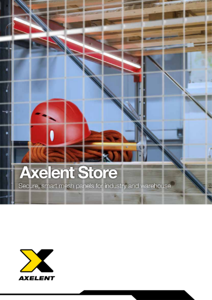 Axelent Store Anti-Collapse Mesh and Shelving