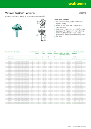 Walraven RapidRail Hammerfix