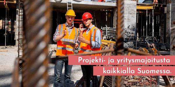 Kumppanisi projekti- ja yritysmajoituksessa