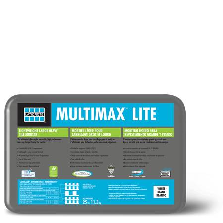 MULTIMAX™ LITE - Lightweight Modified LHT Mortar Adhesive
