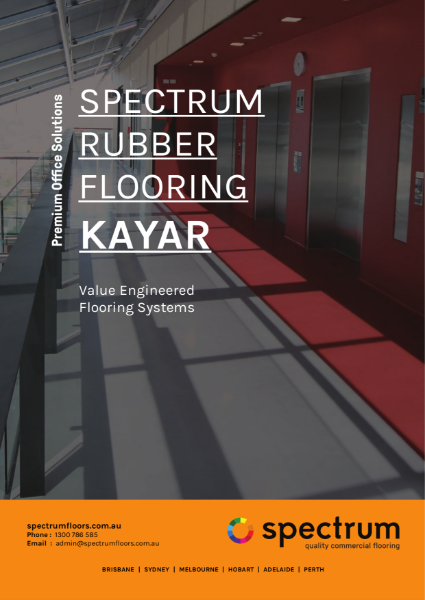 Kayar rubber flooring
