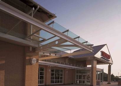 Tesco Walk Way Canopy