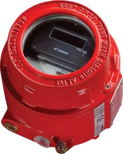 Intelligent Flameproof IR3 Flame Detector - Fire detector 