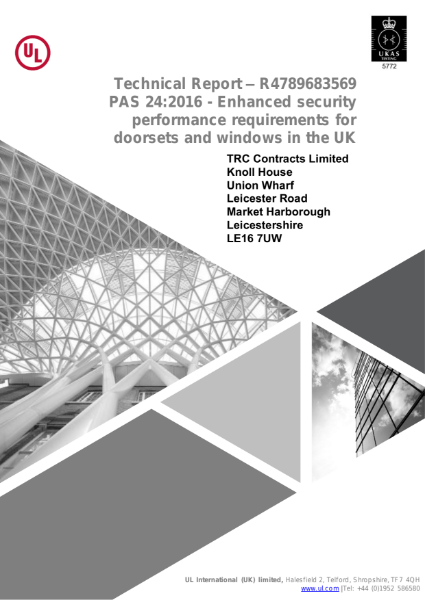 PAS24:2016 Enhanced Security Sash Spring Balance
