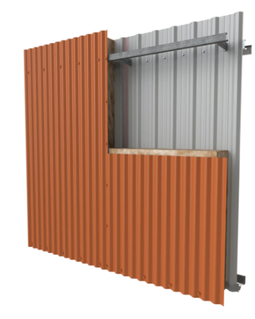 PRX-WS03 - Built-up Metal Wall System