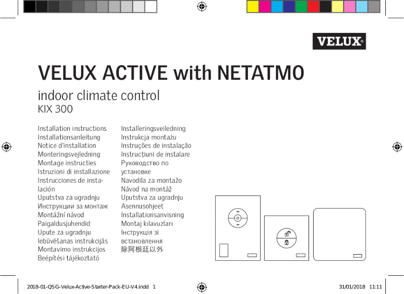 VELUX Active Installation Instructions