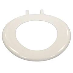 White Crescent open front ring seat for 30 cm School Pan (SCWH30PA)