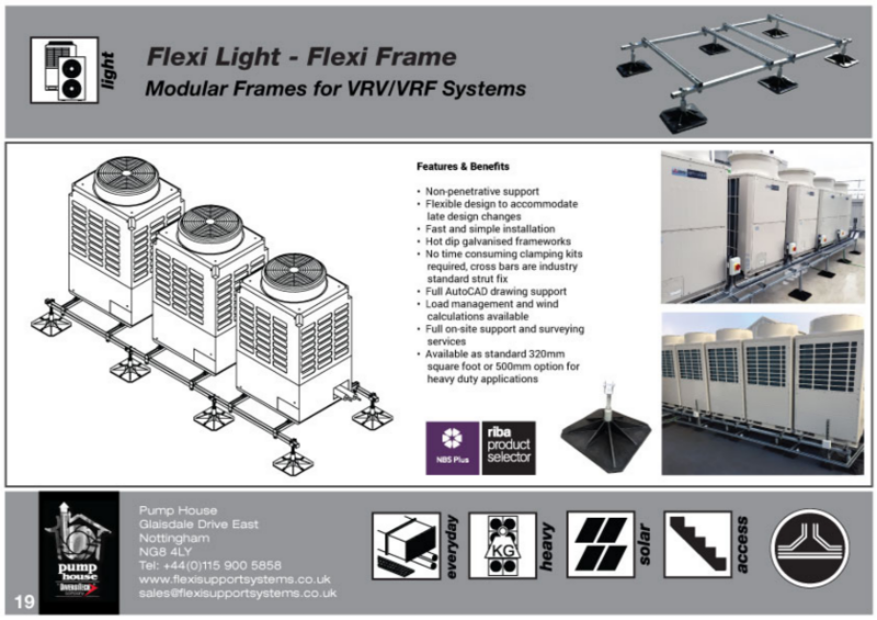 Flexi Light - Flexi Frames (Base & Extender Frames for VRV/VRF Condensers).