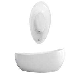 Aveo New Generation Freestanding 1900x950 Quaryl UBQ 194 AVE 9T-1V