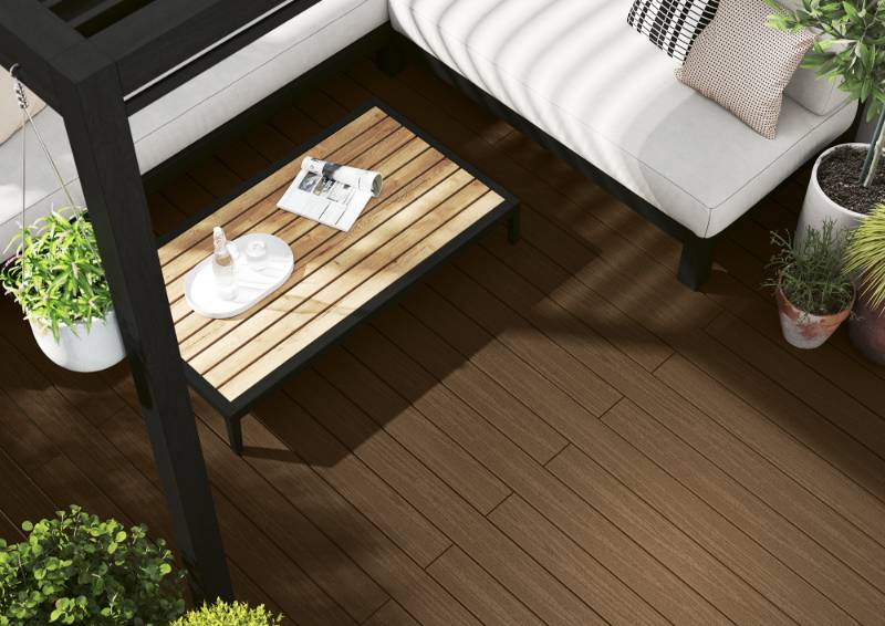 Ecodek Capped Solid Composite Decking Board - Parks