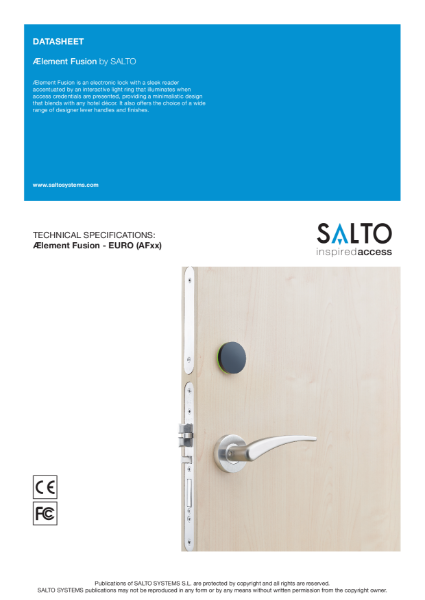 SALTO Fusion Datasheet