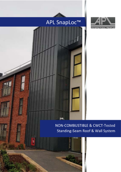 APL SnapLoc™ - Roofing & Cladding - System Brochure