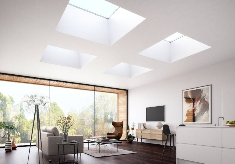Glass Skylight F100 - rooflight