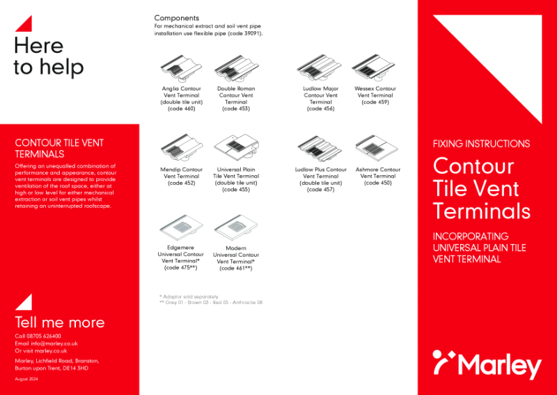 Contour Tile Vent Terminal