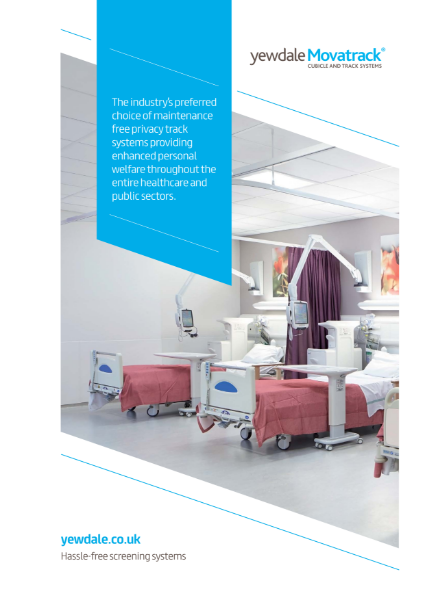 YewdaleMovatrack® the cubicle track range for hospitals and healthcare settings