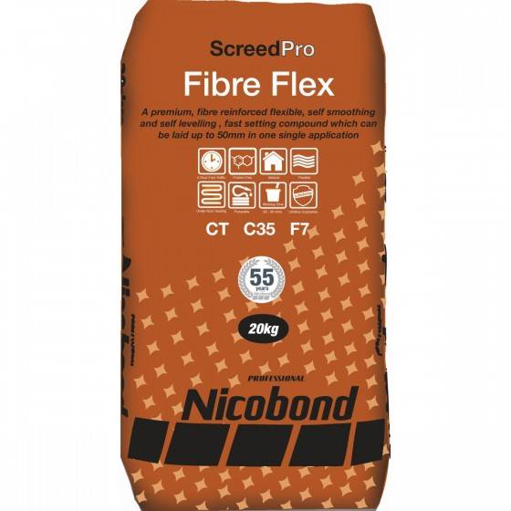 Nicobond ScreedPro Fibre Flex - Smoothing Compound