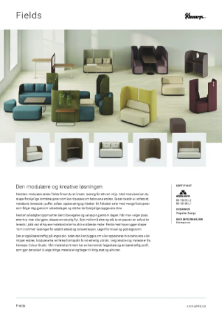 Fields Product brochure