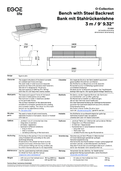 O1-2601 - Data Sheet