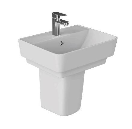 Zara Semi Pedestal  - Square Pedestal