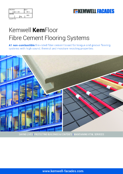 Kemwell Facades KemFloor Data Sheet