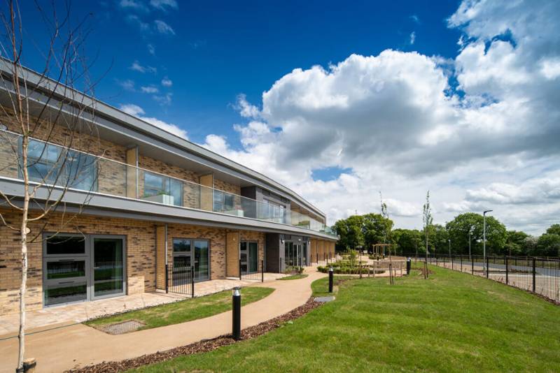 Orbis Balustrades for Care Home Expansion at Marleyfield House