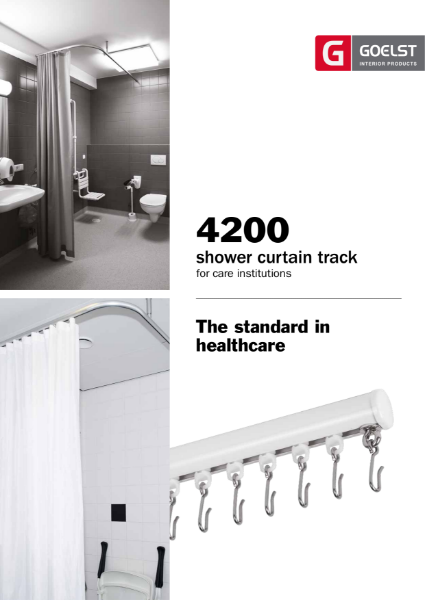 Goelst 4200 Shower Curtain Rail
