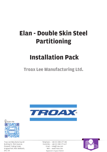 Troax Lee - Elan - Assembly Instructions