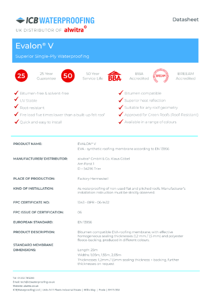 Evalon V Datasheet